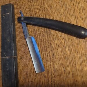 George Wostenholm and son straight razor